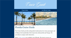 Desktop Screenshot of cruiseguidenetwork.com